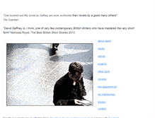 Tablet Screenshot of davidgaffney.org